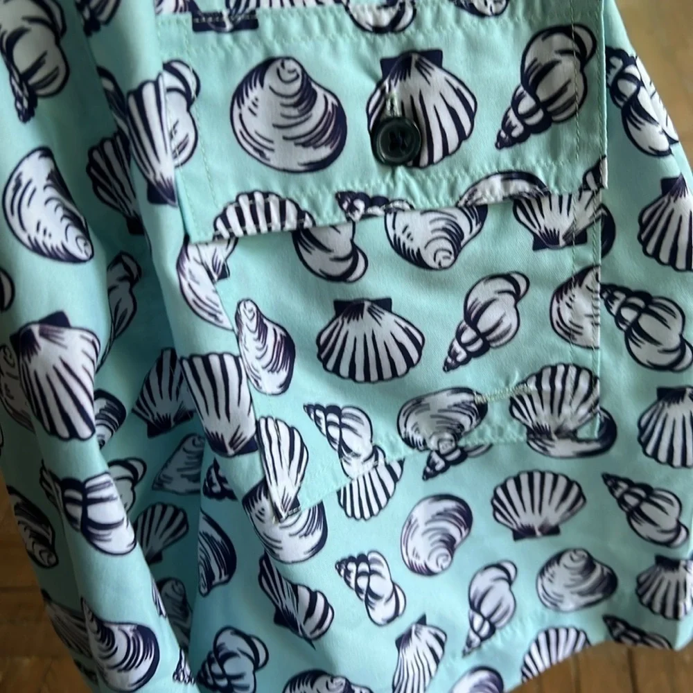 Rachel Riley seashell swim trunks